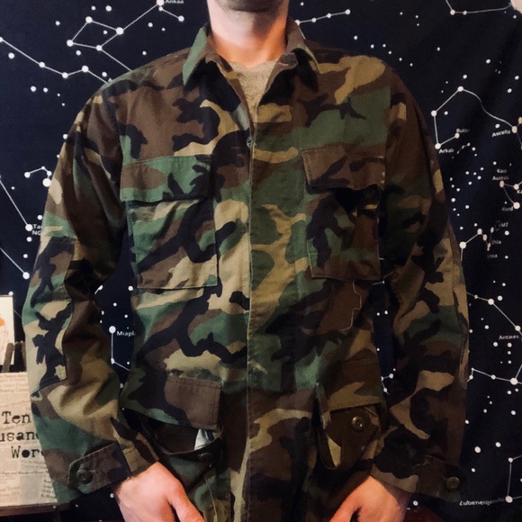 Other - Camo Military Jacket